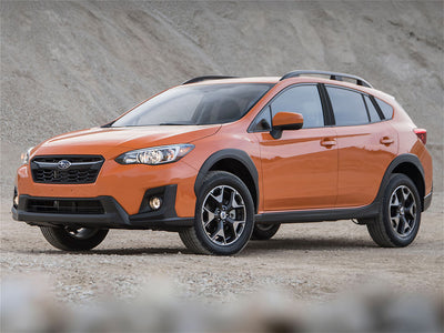subaru crosstrek 2016-2023 Piano Black Pillar Trim