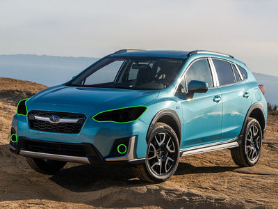 subaru crosstrek 2018-2023 Headlight Tint Location