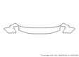 forester Avery Dennison Clear Bra Hood Precut PPF Diagram