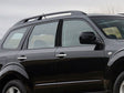 subaru forester 2003-2008 Brushed Aluminum Black Pillar Cover Diagram