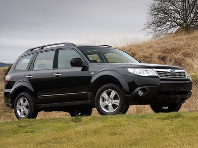 subaru forester 2003-2008 Piano Black Pillar Trim