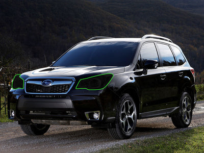 subaru forester 2009-2013 Headlight Tint Location