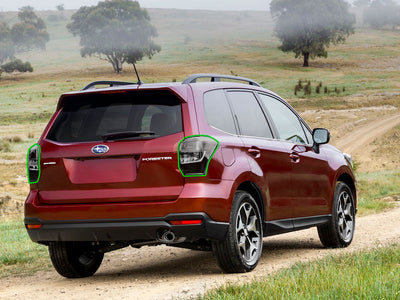 forester Tail Light Tint Installation Points