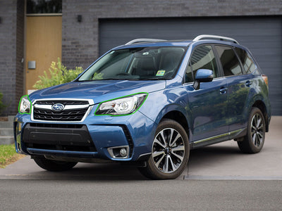 subaru forester 2014-2018 Headlight Protection Installation Location