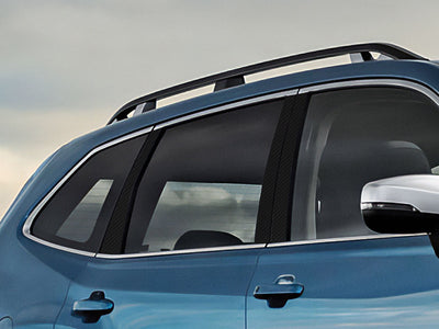 subaru forester 2014-2018 Carbon Fiber Pillar Cover Diagram