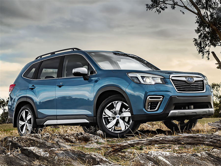 subaru forester 2014-2018 Piano Black Pillar Trim