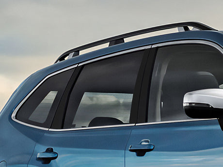 subaru forester 2014-2018 Matte Black Pillar Cover Diagram