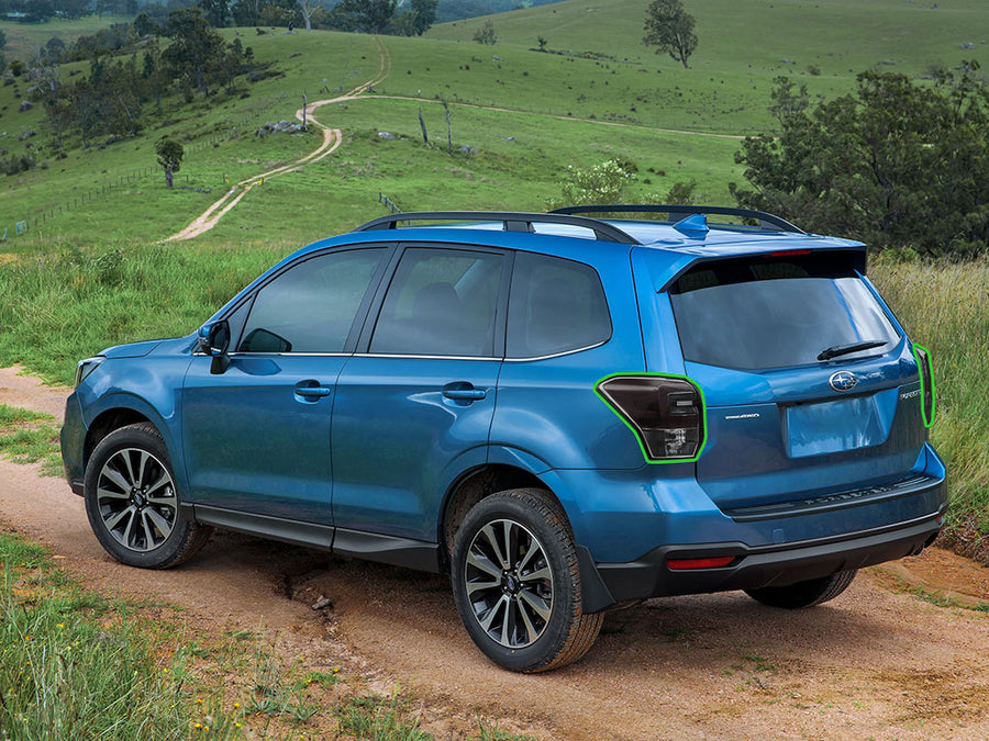 forester Tail Light Tint Installation Points