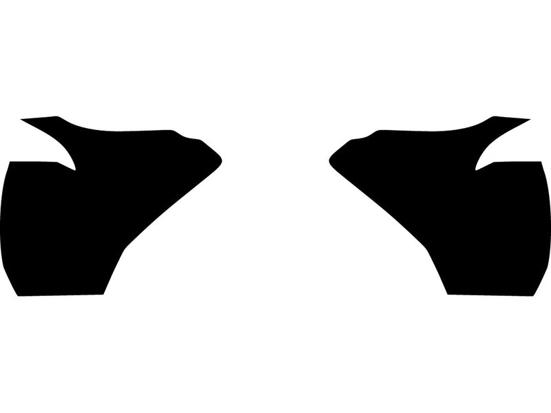 forester Precut Tail Light Tint Diagram