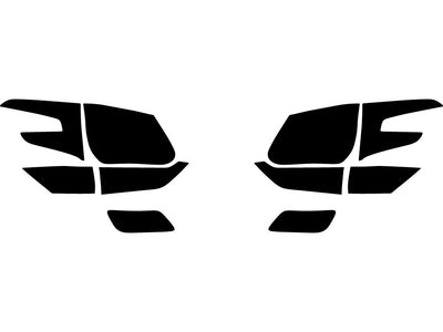 forester Precut Tail Light Tint Diagram