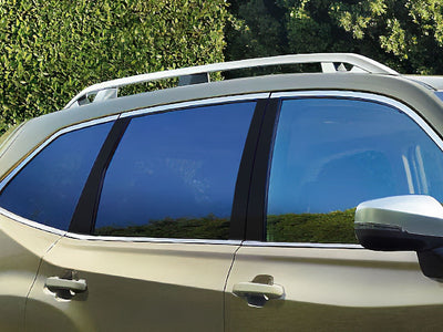 subaru forester 2019-2024 Matte Black Pillar Cover Diagram