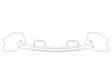 forester 3M Clear Bra Door Cup Precut PPF Diagram