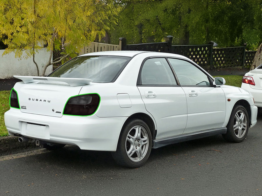 impreza Tail Light Tint Installation Points