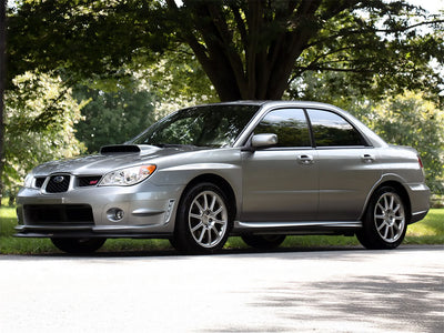 subaru impreza 2002-2007 (sti / wrx) Piano Black Pillar Trim