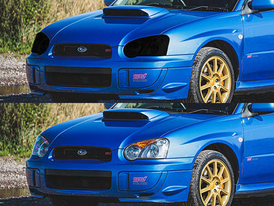 subaru impreza 2004-2005 Headlight Tint Appearance