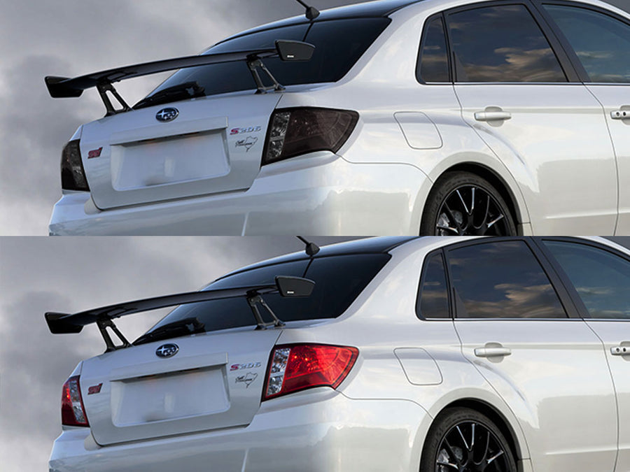 impreza (sedan) Before and After Smoked Taillights