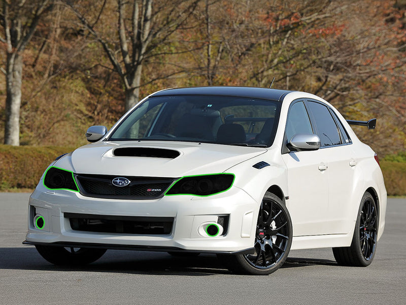 subaru impreza 2008-2014 (wrx / sti) Headlight Tint Location
