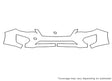 impreza 3M Clear Bra Bumper Precut PPF Diagram