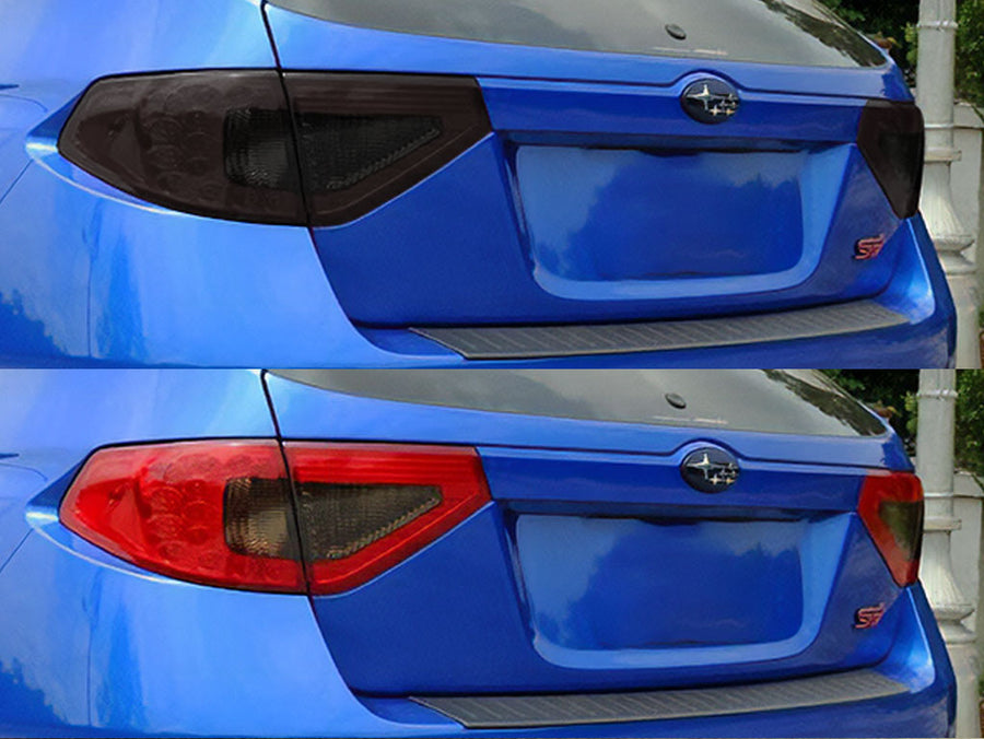 impreza (hatchback) Before and After Smoked Taillights