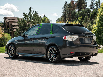 subaru impreza 2012-2016 (hatchback) Pillar Post Trim Installation Location