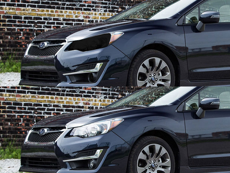 subaru impreza 2012-2016 Headlight Tint Appearance