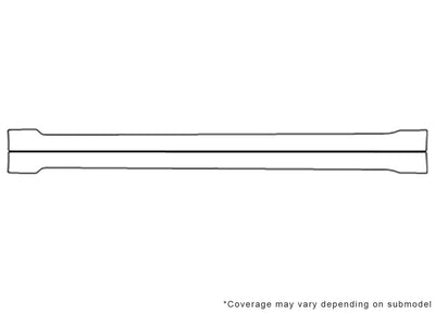 impreza Avery Dennison Clear Bra Door Cup Precut PPF Diagram