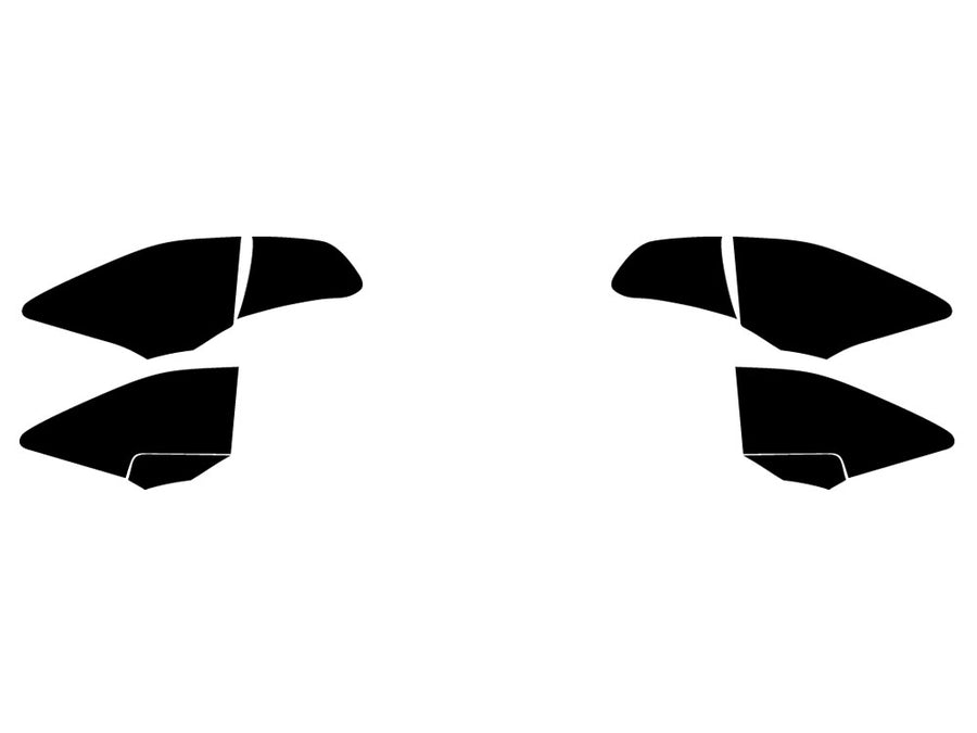 impreza (hatchback) Precut Tail Light Tint Diagram