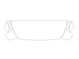 impreza 3M Clear Bra Hood Precut PPF Diagram