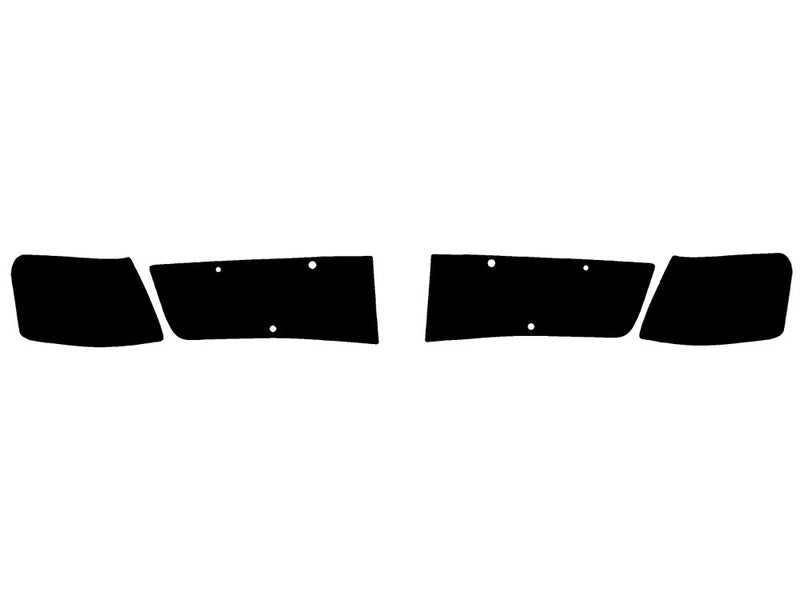 subaru legacy 1990-1992 Headlight Tint