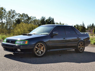 subaru legacy 1990-1992 Headlight Protection Installation Location
