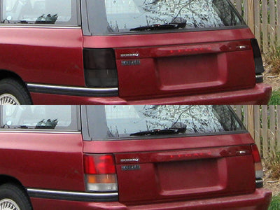 legacy Before and After Smoked Taillights
