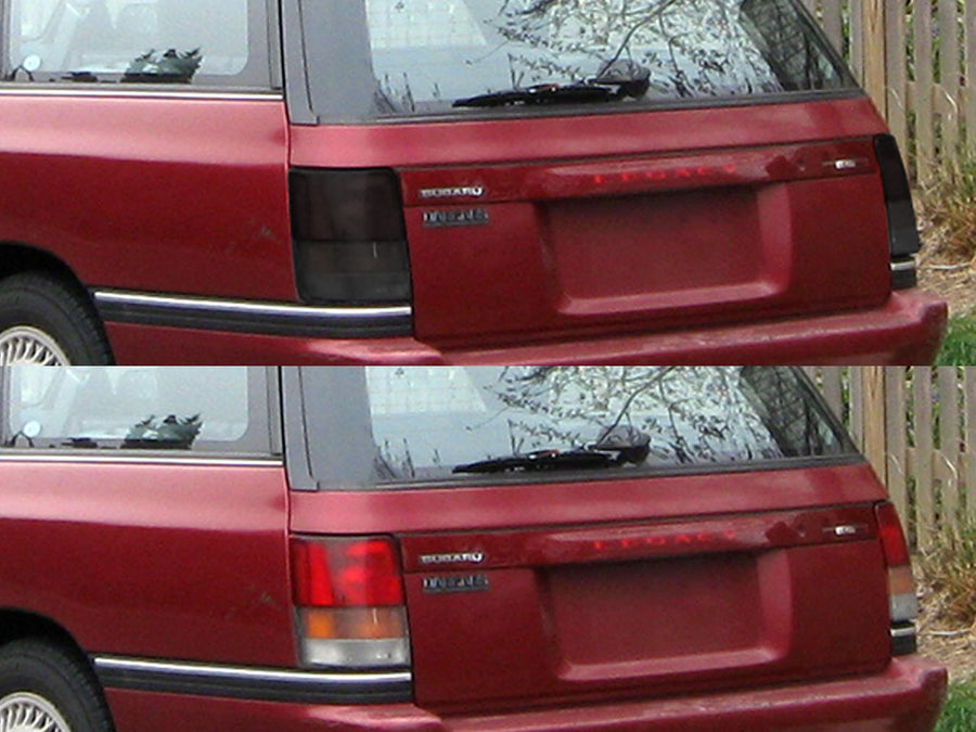 legacy Before and After Smoked Taillights