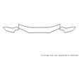 legacy Avery Dennison Clear Bra Hood Precut PPF Diagram