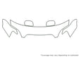 legacy Avery Dennison Clear Bra Hood Precut PPF Diagram
