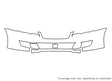 legacy Avery Dennison Clear Bra Bumper Precut PPF Diagram