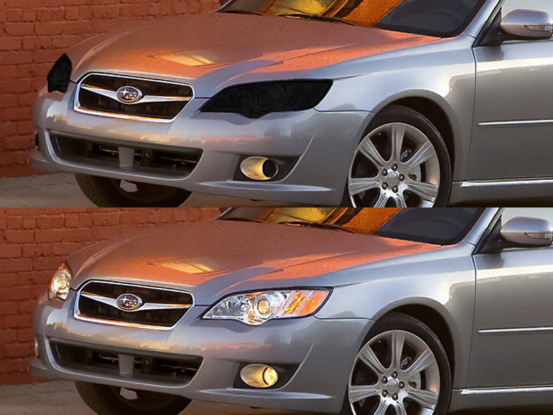 subaru legacy 2008-2009 Headlight Tint Appearance