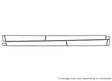 legacy Avery Dennison Clear Bra Door Cup Precut PPF Diagram