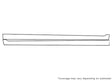 legacy Avery Dennison Clear Bra Door Cup Precut PPF Diagram