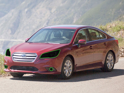 subaru legacy 2015-2017 Headlight Tint Location