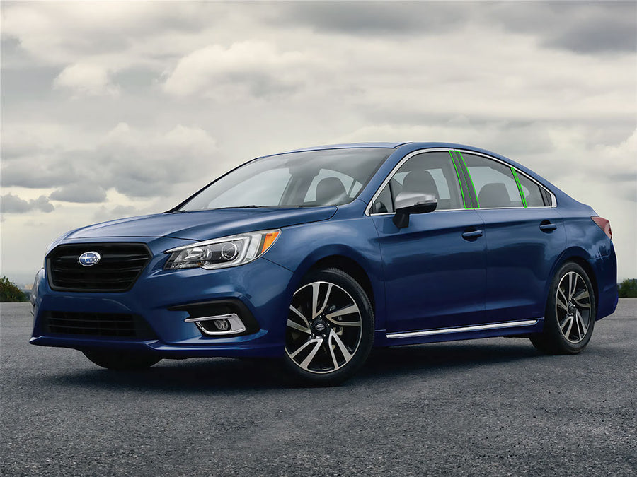 subaru legacy 2015-2019 Pillar Post Trim Installation Location