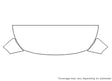 legacy Avery Dennison Clear Bra Hood Precut PPF Diagram
