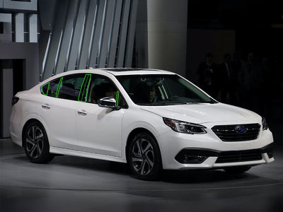 subaru legacy 2020-2024 Pillar Post Trim Installation Location