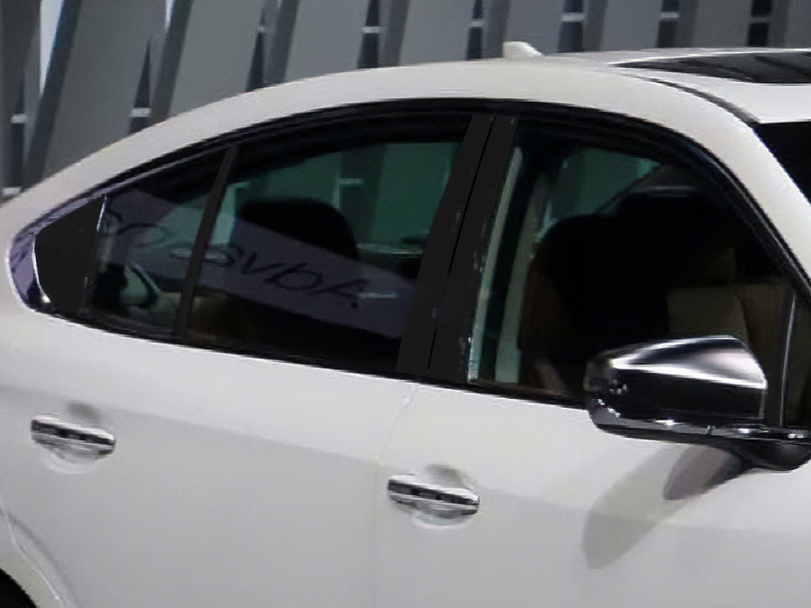 subaru legacy 2020-2024 Gloss Black Pillar Cover Diagram