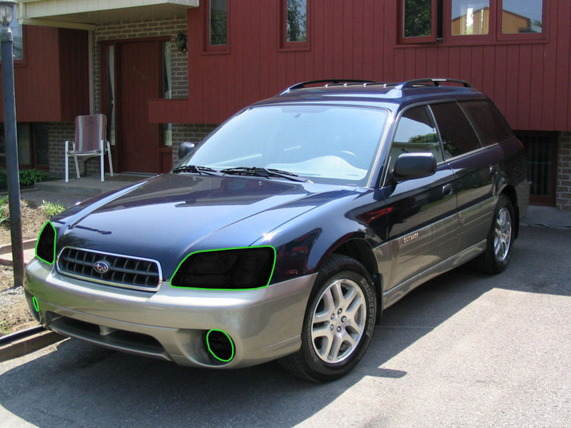subaru outback 2000-2004 Headlight Tint Location