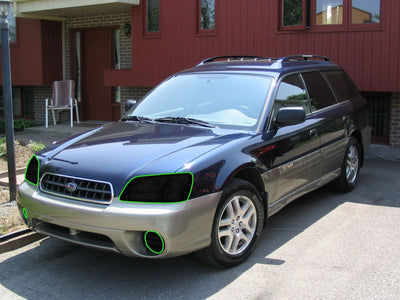 subaru outback 2000-2004 Headlight Tint Location