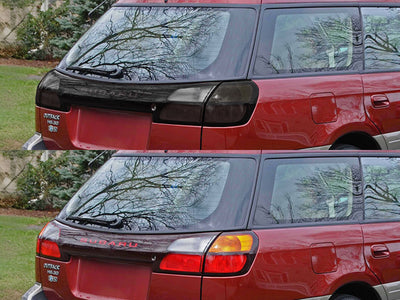 outback Before and After Smoked Taillights