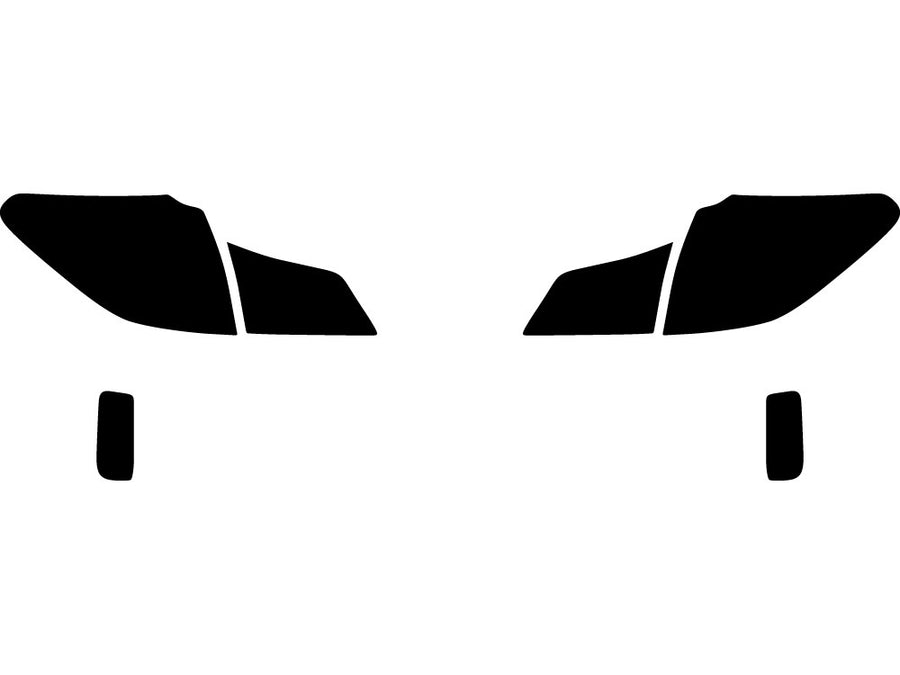 outback Precut Tail Light Tint Diagram