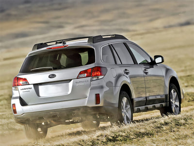 subaru outback 2010-2014 Matte Black Pillar Trim