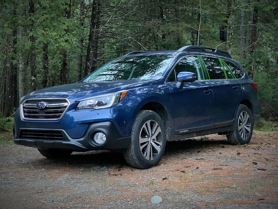 subaru outback 2015-2019 Pillar Post Trim Installation Location