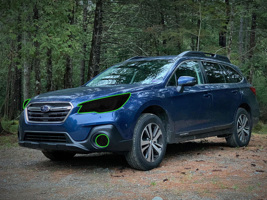 subaru outback 2018-2019 Headlight Tint Location
